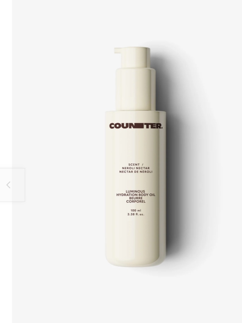 COUNTER Neroli Nectar Luminous Hydration Body Oil